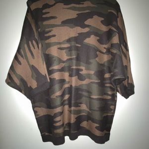 New York & Company camo sweater
